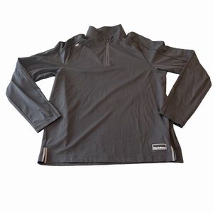 RHONE Charcoal Leggings with Subtle White Logo